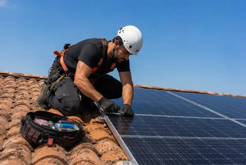 Maintenance et monitoring de panneaux solaires à Saint-Nicolas-de-Redon