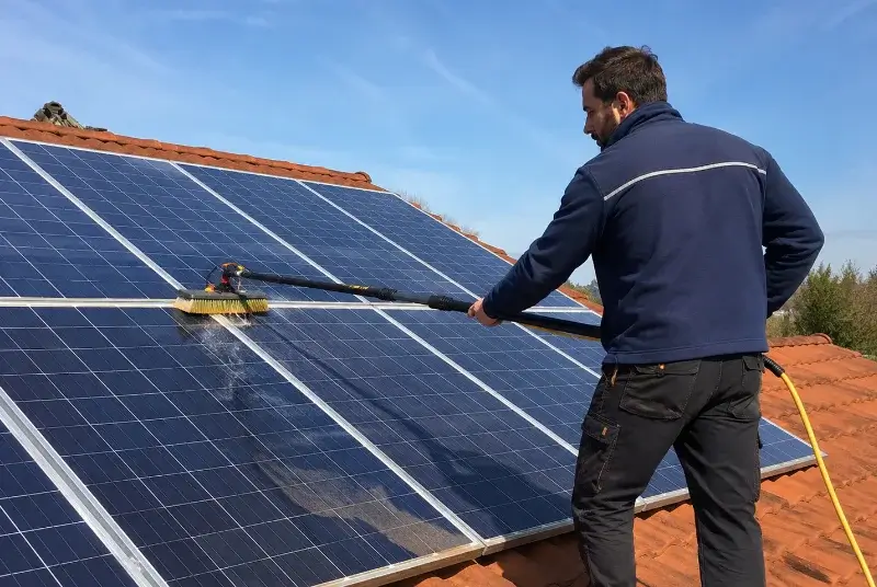 Nettoyage et entretien de panneaux solaires à Saint-Nicolas-de-Redon